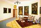 Hrad a z�mek Be�ov nad Teplou, salon se �pan�lsk�mi portr�ty